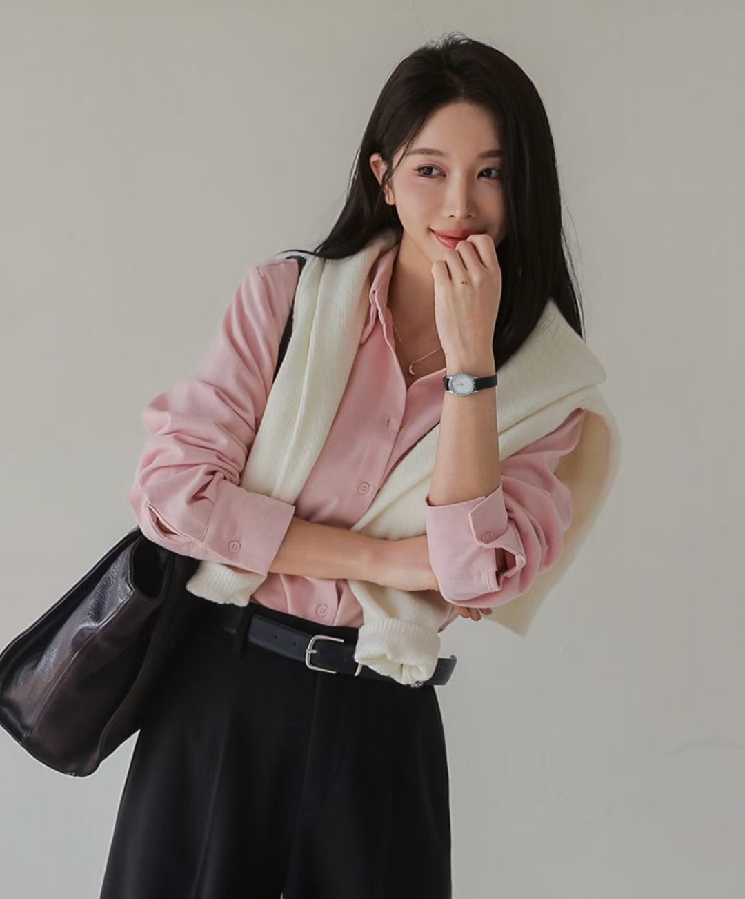 VERY GOOD韓國代購女士新款人氣26春夏真品時尚襯衫蕾絲衫VERY GOOD襯衫/蕾絲衫