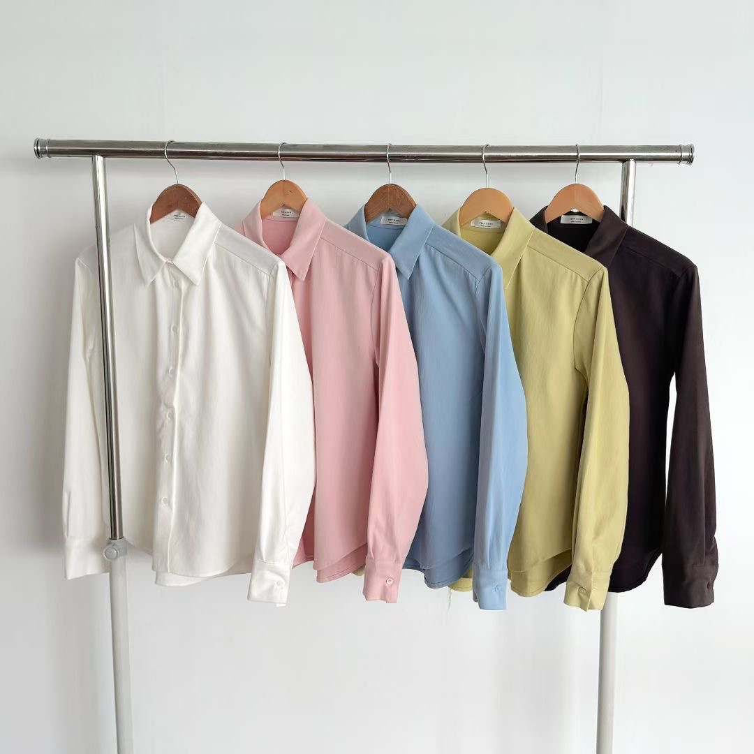 VERY GOOD韓國代購女士新款人氣26春夏真品時尚襯衫蕾絲衫VERY GOOD襯衫/蕾絲衫圖色4左四色