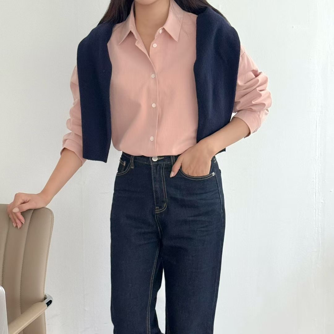 VERY GOOD東大門直郵女士新品時尚人氣襯衫蕾絲衫不含披肩VERY GOOD襯衫/蕾絲衫圖色2