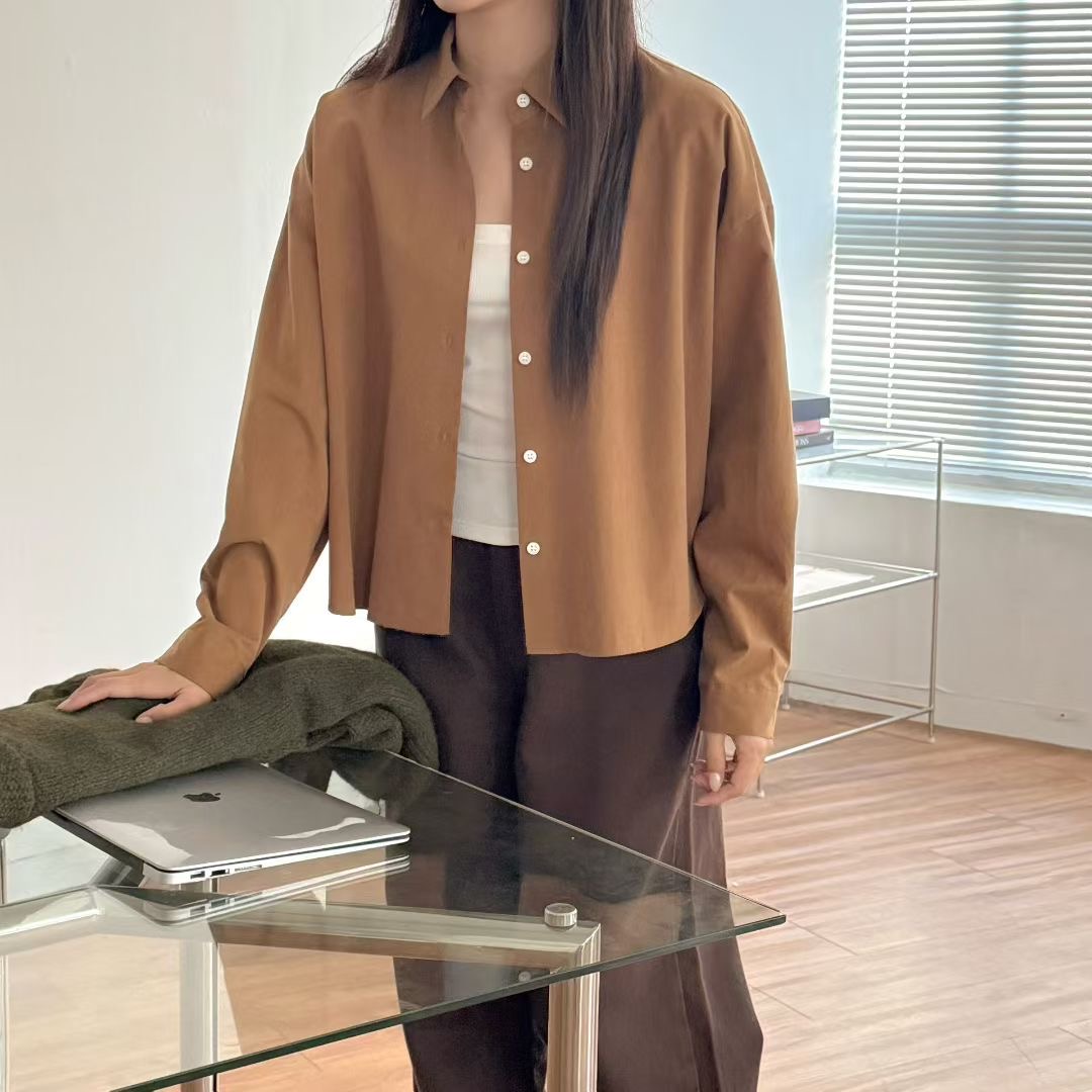 VERY GOOD東大門直郵女士新品時尚人氣襯衫蕾絲衫不含披肩VERY GOOD襯衫/蕾絲衫圖色3