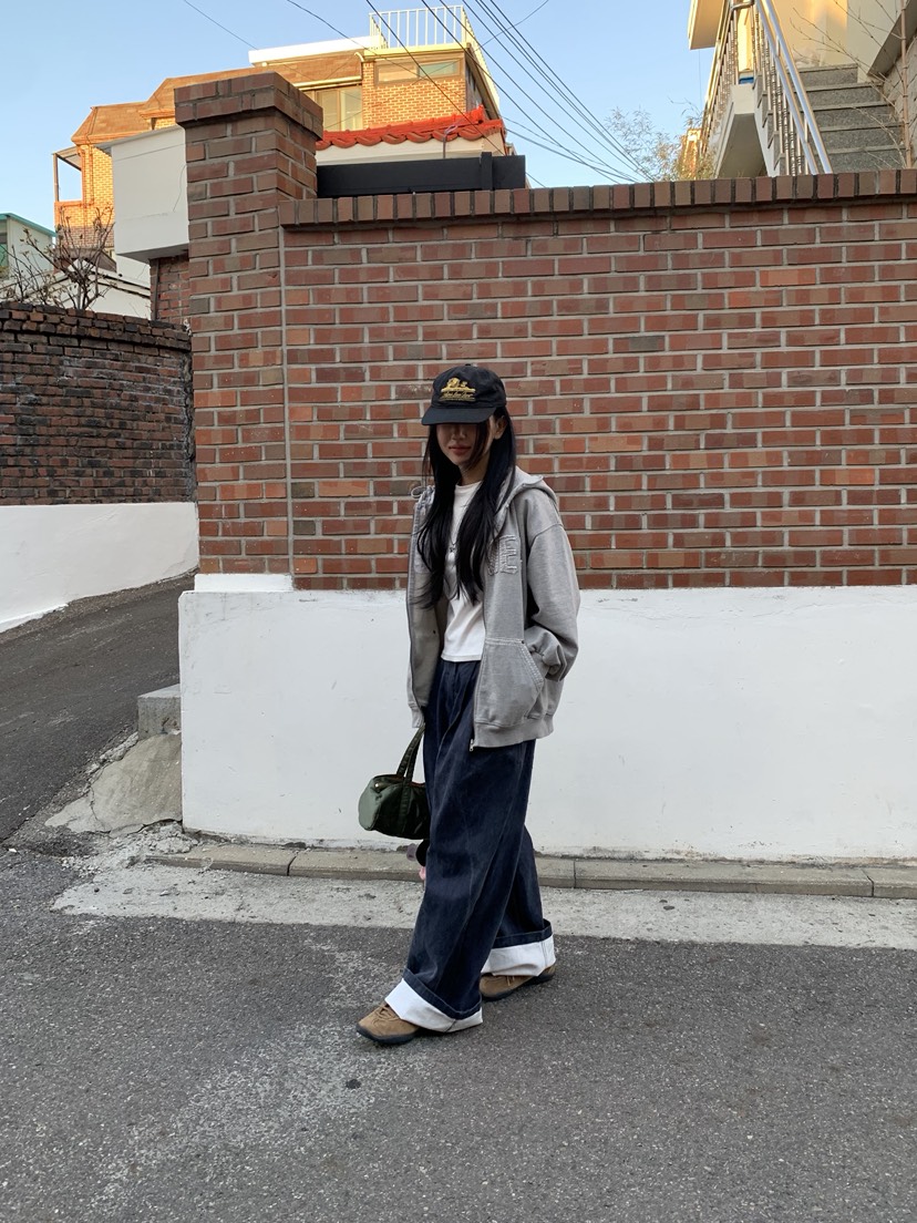 SUNDER MARKET韓國代購女裝新款休閑時尚人氣休閑褲褶裥SUNDER MARKET休閑褲