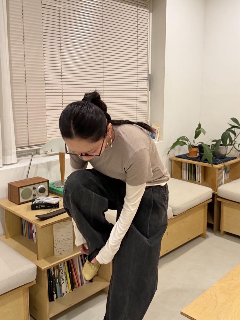 SUNDER MARKET韓國代購女裝新款休閑時尚人氣休閑褲褶裥SUNDER MARKET休閑褲