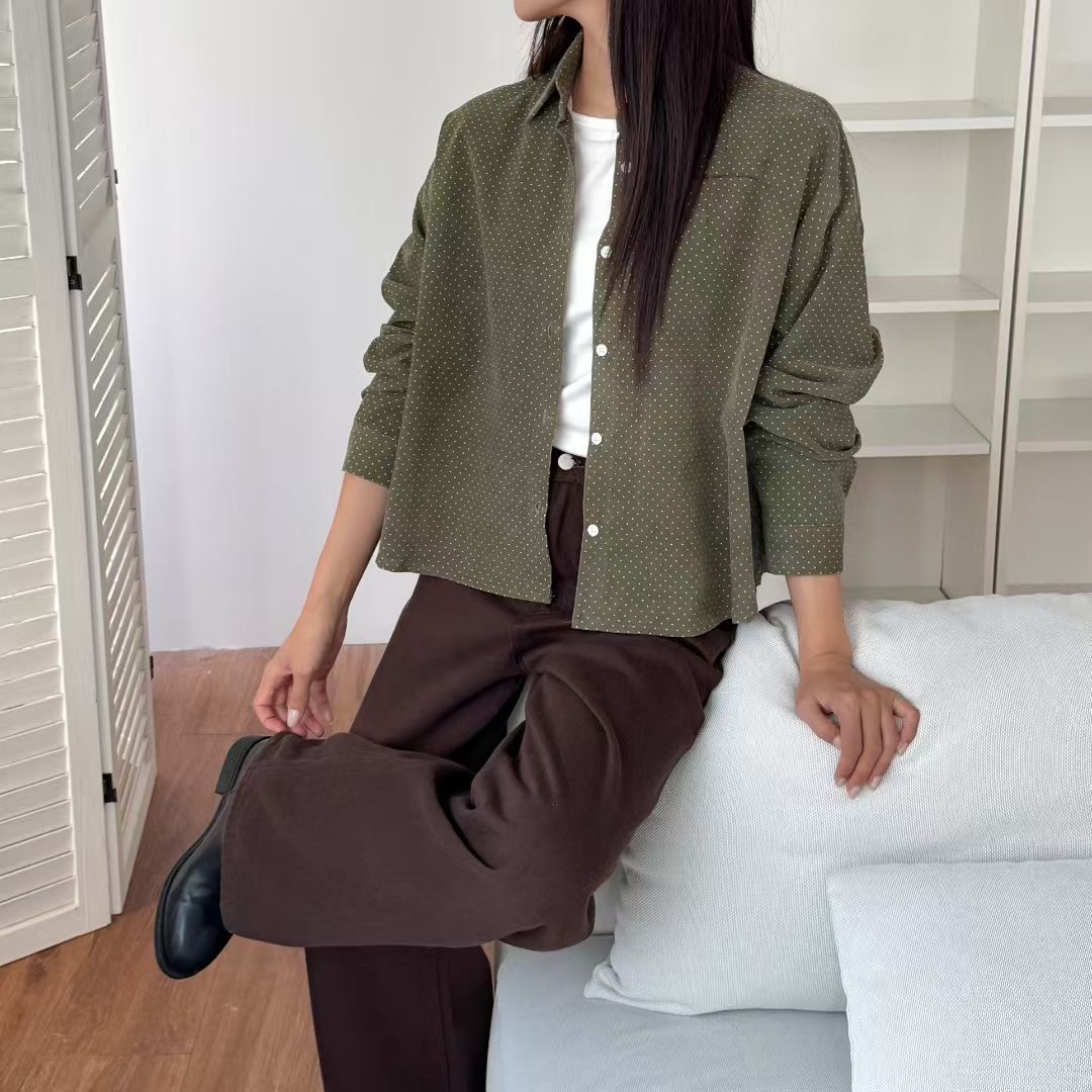 VERY GOOD東大門實拍女士新款休閑推薦職業真品襯衫蕾絲衫VERY GOOD襯衫/蕾絲衫圖色2