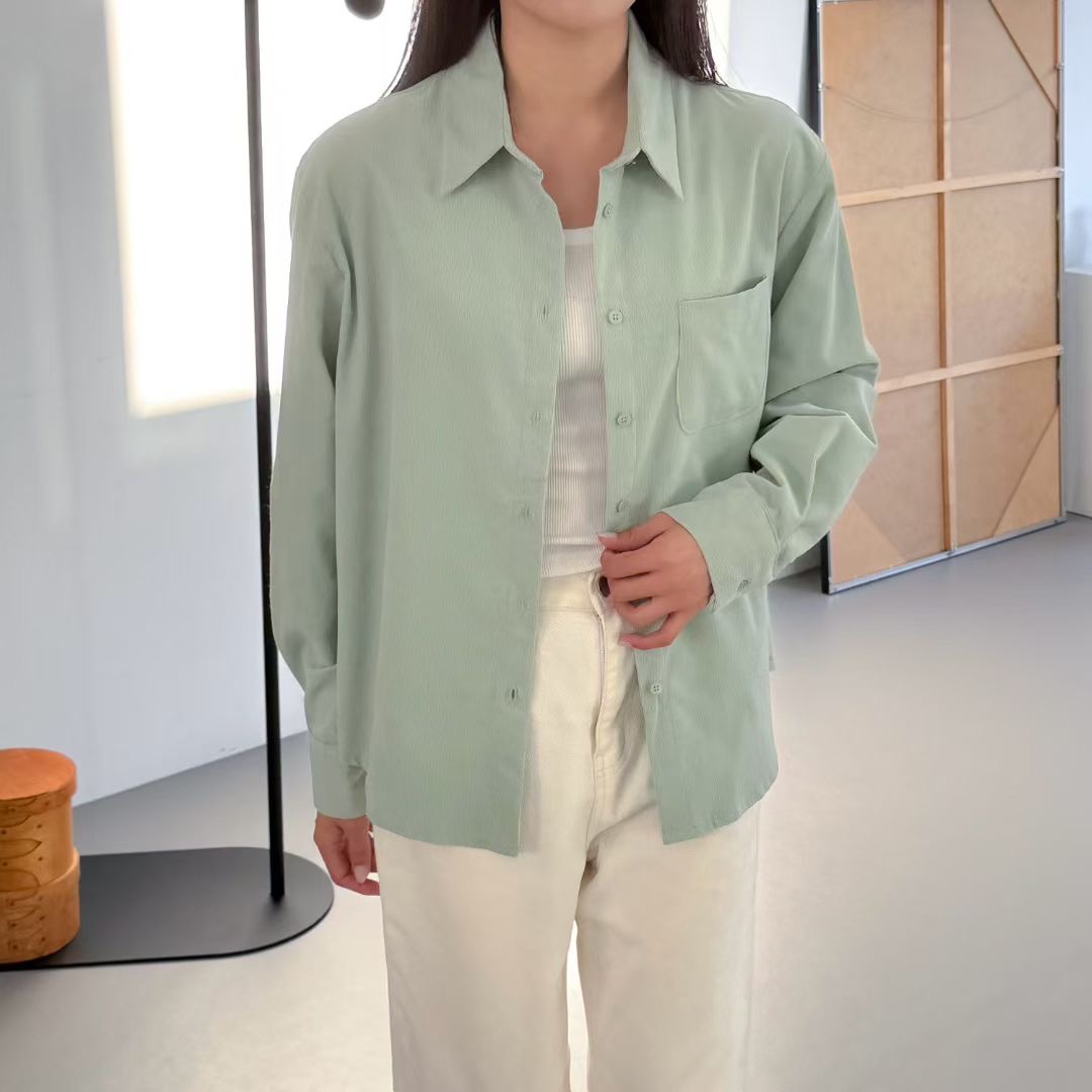 VERY GOOD韓國直郵女士新款真品26春夏推薦職業襯衫蕾絲衫VERY GOOD襯衫/蕾絲衫圖色2