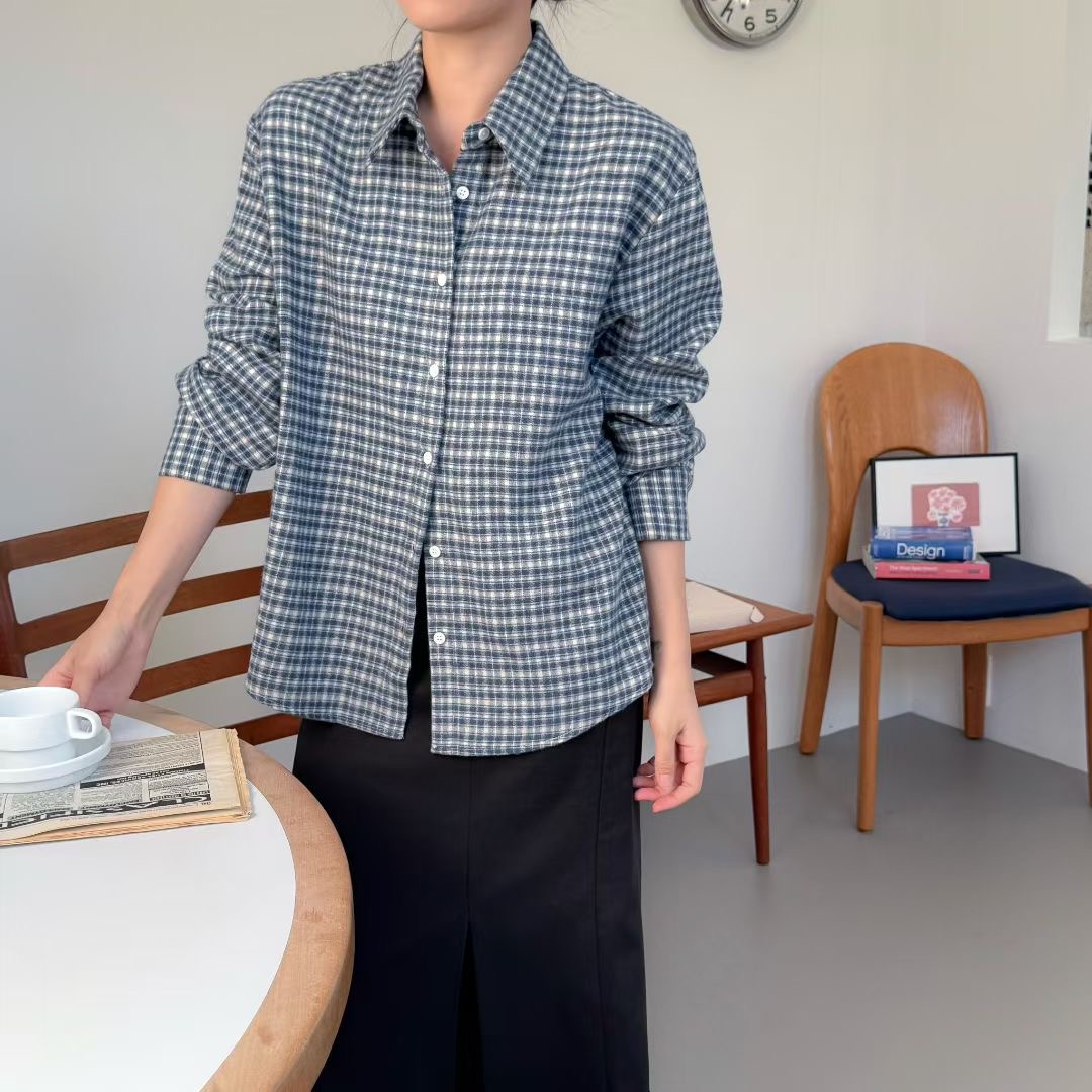 VERY GOOD東大門代購女裝新款真品26春夏休閑襯衫蕾絲衫VERY GOOD襯衫/蕾絲衫圖色2