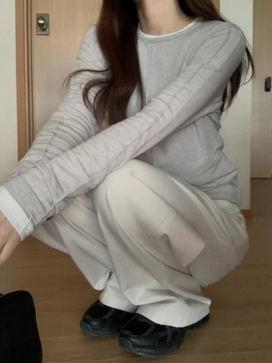 THE ZOA韓國代購女士新款熱賣26春夏休閑時尚真品長袖T恤THE ZOA長袖T恤