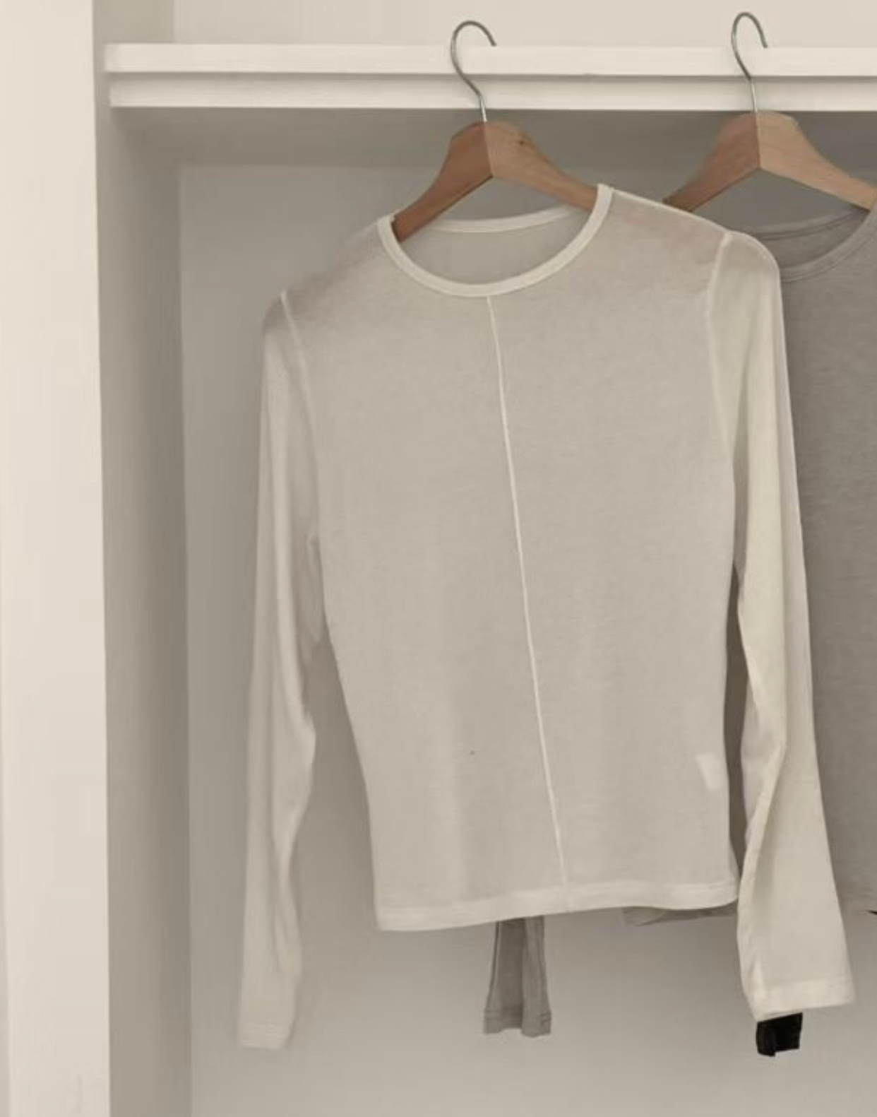 THE ZOA韓國代購女士新款熱賣26春夏休閑時尚真品長袖T恤THE ZOA長袖T恤圖色1