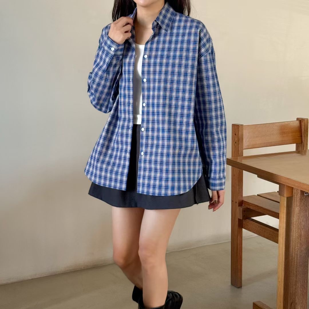 VERY GOOD東大門直郵女士新款推薦人氣26春夏襯衫蕾絲衫VERY GOOD襯衫/蕾絲衫圖色2