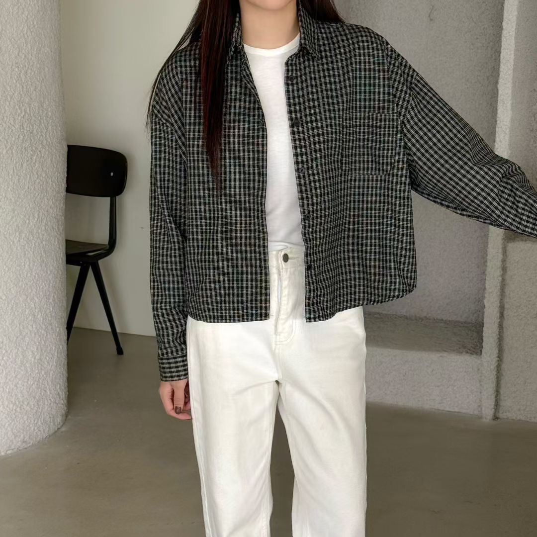 VERY GOOD東大門代購女裝新款26春夏職業休閑襯衫蕾絲衫VERY GOOD襯衫/蕾絲衫圖色2