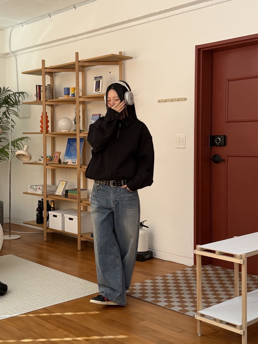 SUNDER MARKET東大門代購女士新品人氣時尚牛仔褲不含腰帶SUNDER MARKET牛仔褲