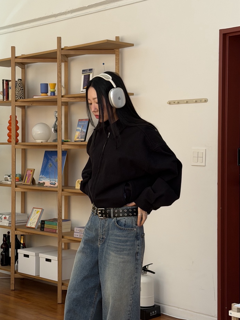 SUNDER MARKET東大門代購女士新品人氣時尚牛仔褲不含腰帶SUNDER MARKET牛仔褲