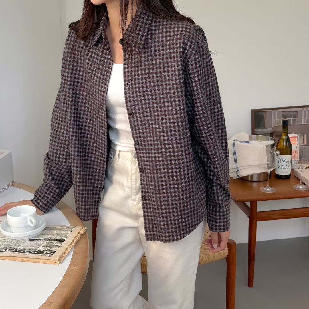 VERY GOOD韓國直郵女士新款人氣真品職業26春夏襯衫蕾絲衫VERY GOOD襯衫/蕾絲衫圖色3