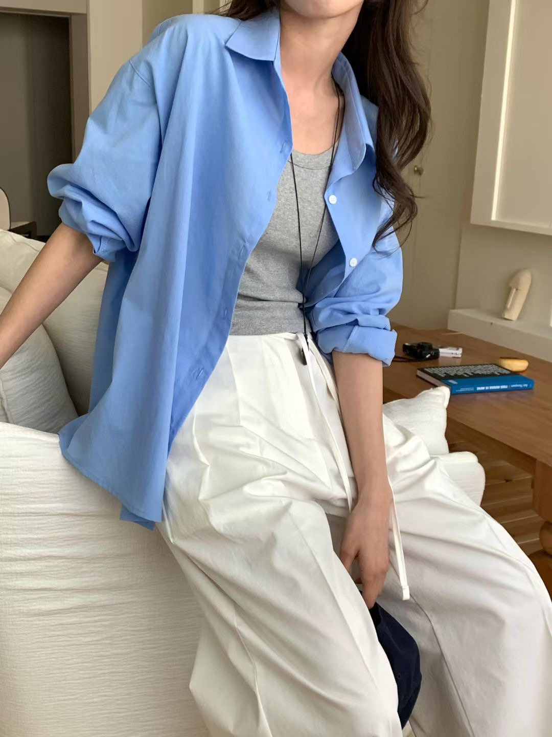 THE ZOA東大門直郵女裝新款休閑26春夏人氣推薦襯衫蕾絲衫THE ZOA襯衫/蕾絲衫