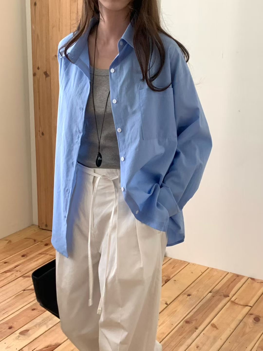 THE ZOA東大門直郵女裝新款休閑26春夏人氣推薦襯衫蕾絲衫THE ZOA襯衫/蕾絲衫圖色3