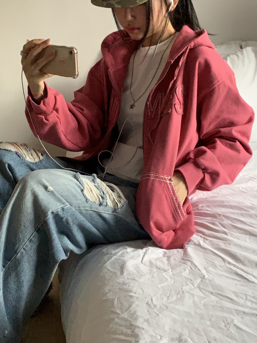 SUNDER MARKET東大門代購女裝新款26春夏推薦熱賣夾克刺繡SUNDER MARKET夾克