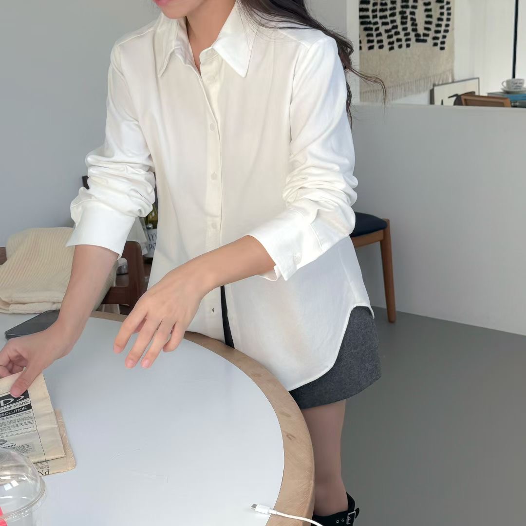 VERY GOOD東大門實拍女士新品職業休閑襯衫蕾絲衫不含披肩VERY GOOD襯衫/蕾絲衫圖色1