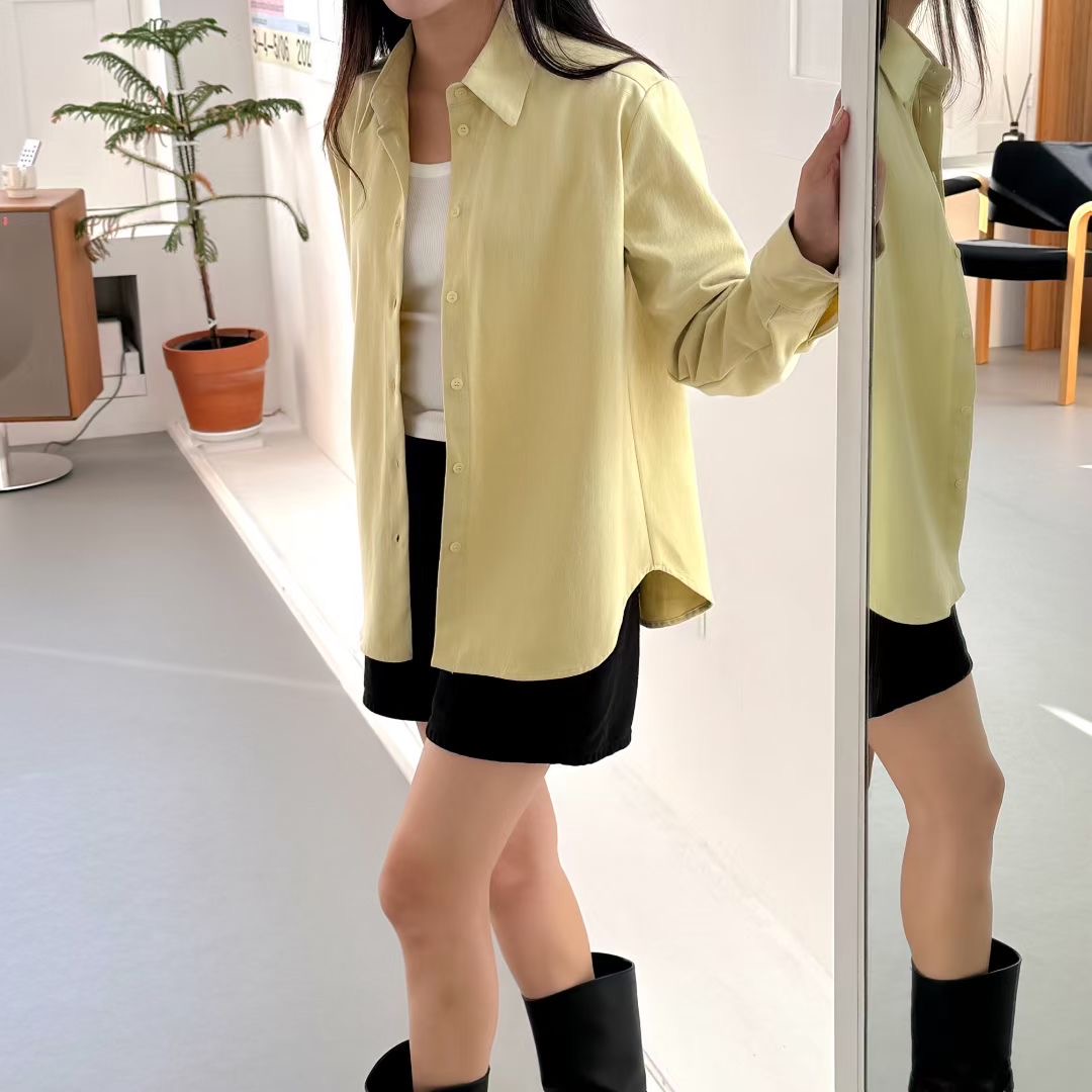 VERY GOOD東大門實拍女士新品職業休閑襯衫蕾絲衫不含披肩VERY GOOD襯衫/蕾絲衫圖色4