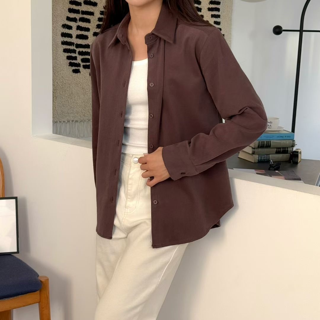 VERY GOOD東大門實拍女士新品職業休閑襯衫蕾絲衫不含披肩VERY GOOD襯衫/蕾絲衫圖色5