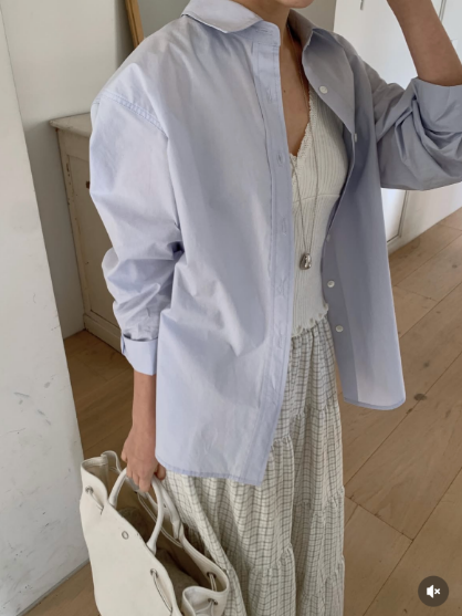 MIELLE-미엘르-OT東大門實拍女裝新品熱賣休閑襯衫蕾絲衫MIELLE-미엘르-OT襯衫/蕾絲衫