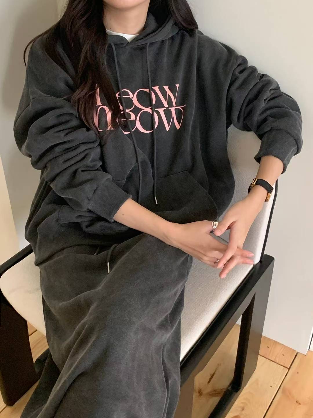 SATURDAY東大門代購女裝新款休閑熱賣推薦時尚職業26春夏衛衣SATURDAY衛衣