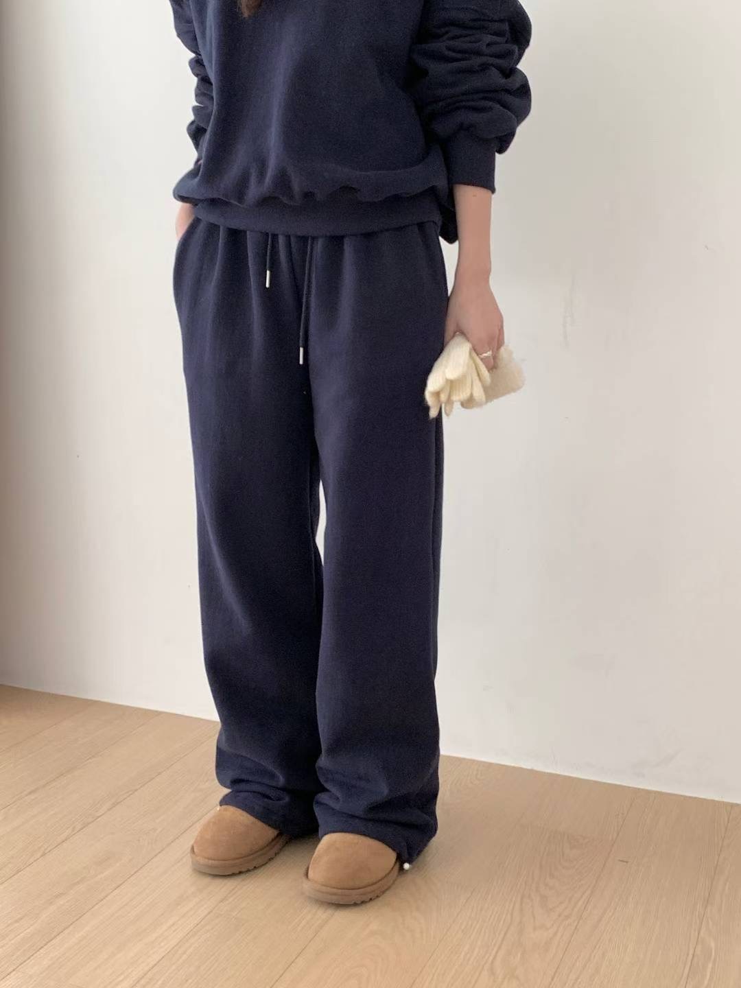 SATURDAY東大門直郵女士新品時尚職業熱賣休閑休閑褲加絨SATURDAY休閑褲圖色5