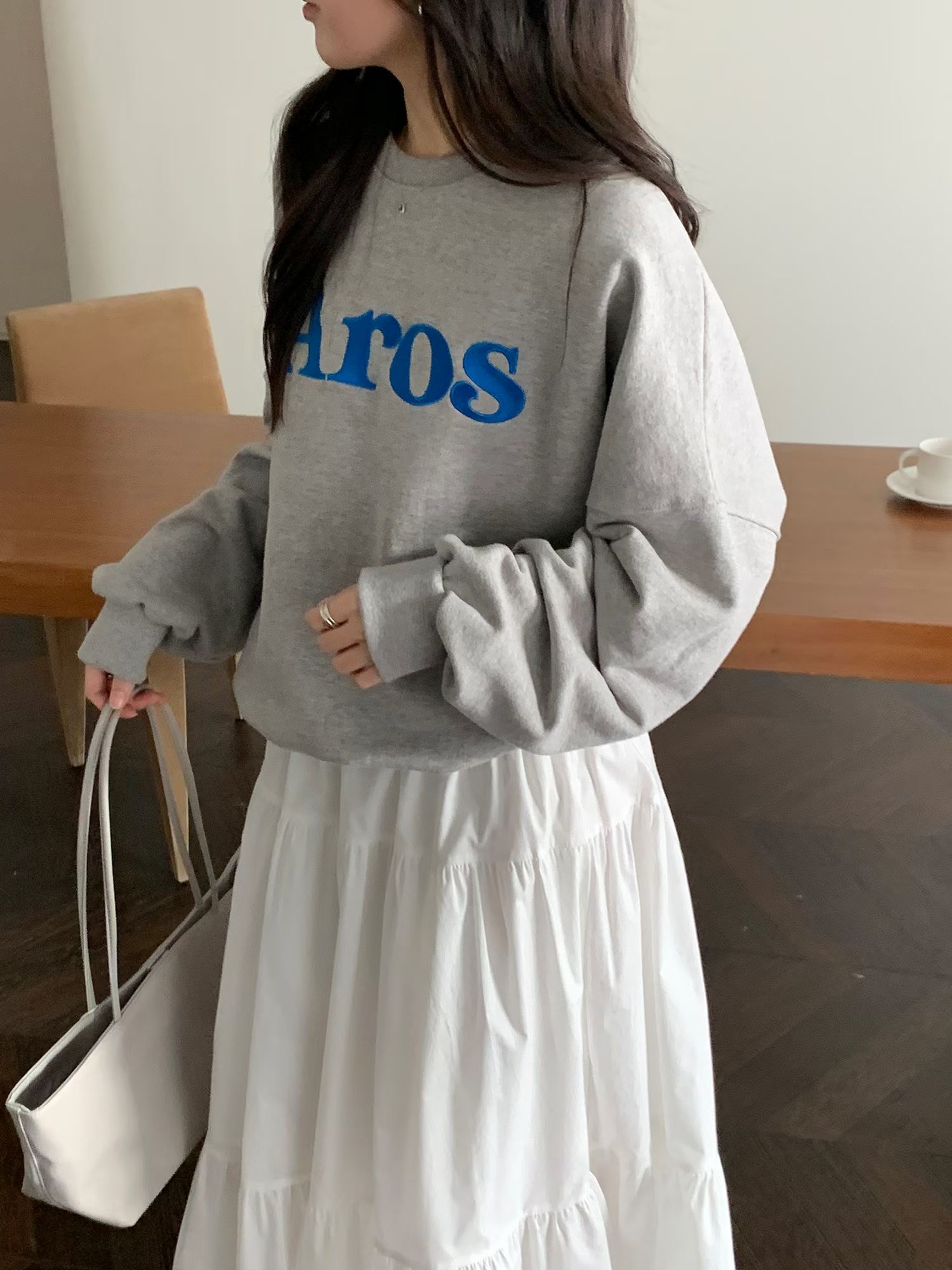 SATURDAY韓國直郵女裝新品真品人氣熱賣推薦職業衛衣刺繡SATURDAY衛衣