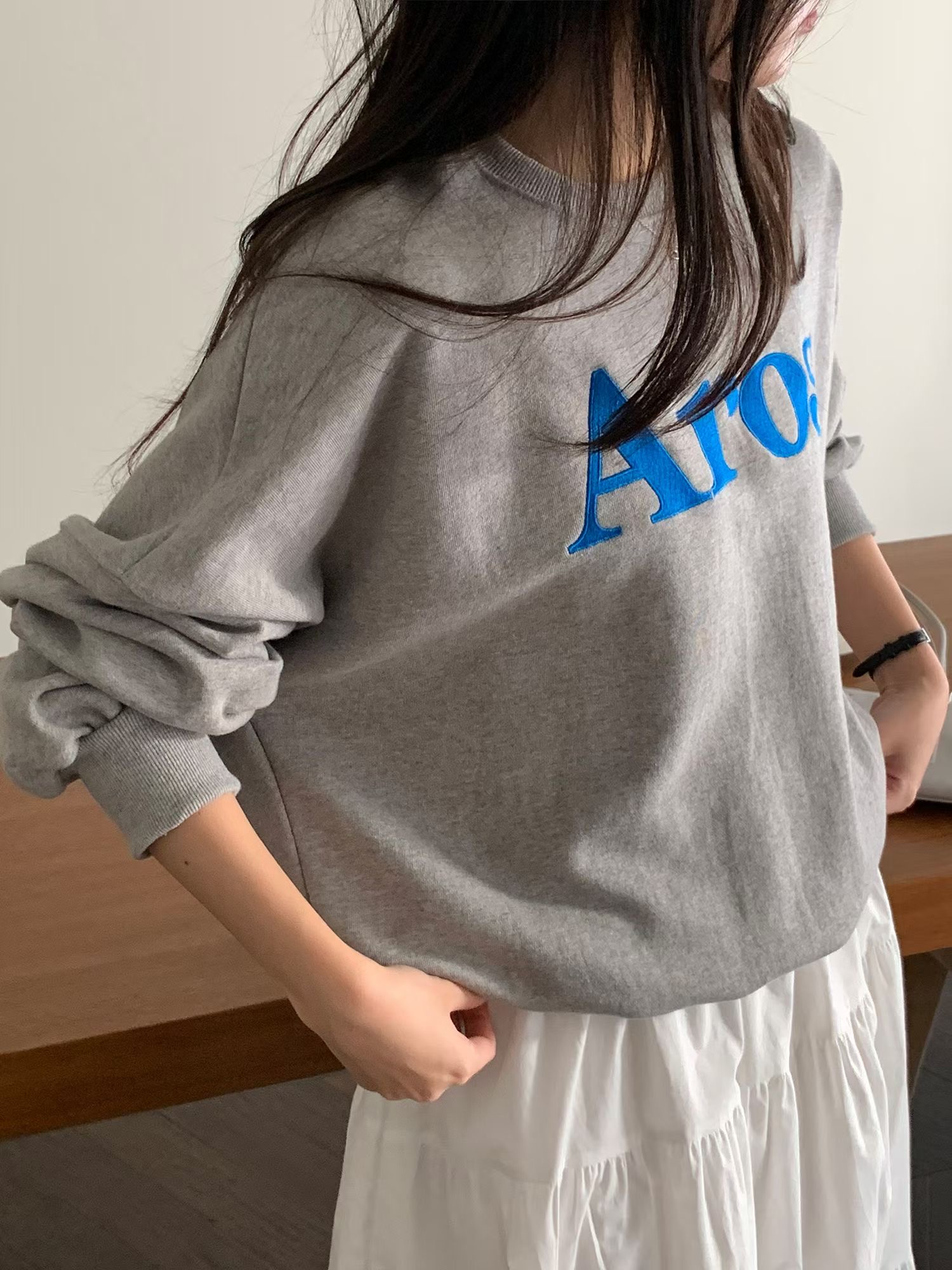 SATURDAY韓國直郵女裝新品真品人氣熱賣推薦職業衛衣刺繡SATURDAY衛衣