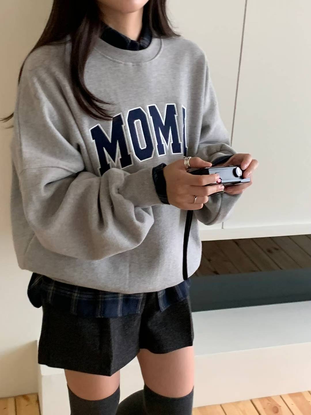 SATURDAY東大門實拍女士新品真品時尚熱賣26春夏衛衣刺繡SATURDAY衛衣