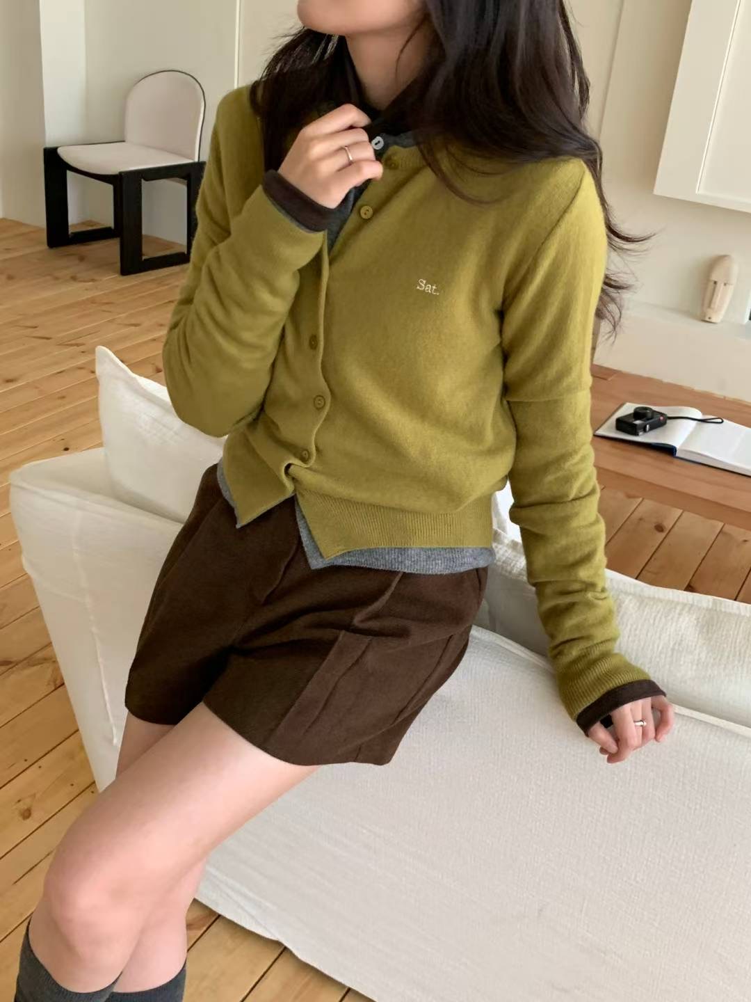 SATURDAY東大門直郵女裝新款人氣26春夏熱賣推薦休閑短褲SATURDAY短褲