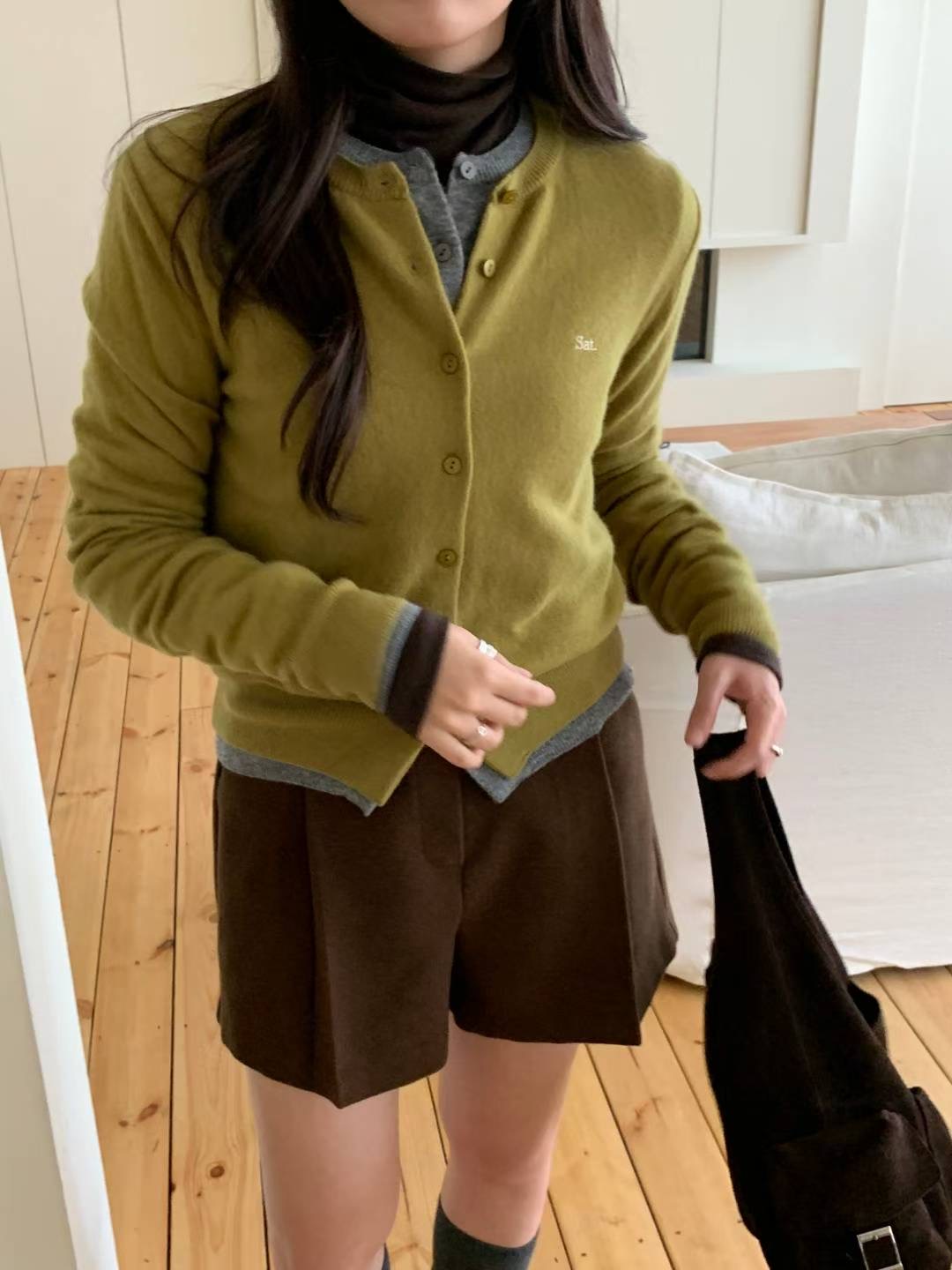 SATURDAY東大門直郵女裝新款人氣26春夏熱賣推薦休閑短褲SATURDAY短褲圖色2