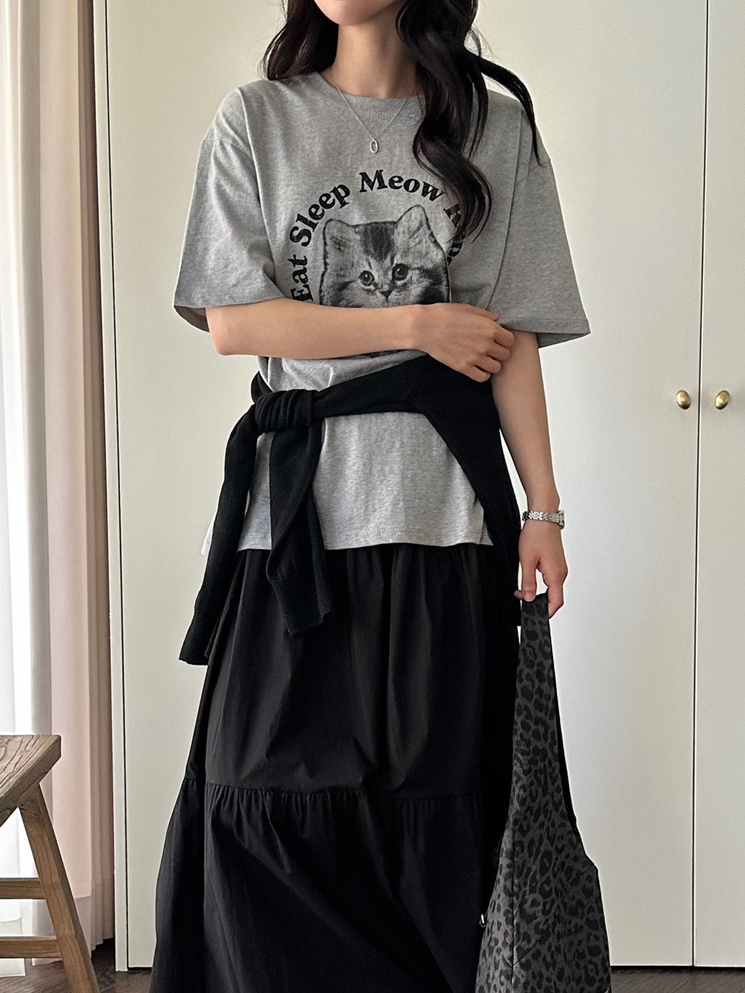 SATURDAY韓國代購女士新品推薦26春夏熱賣人氣時尚職業T恤SATURDAYT恤