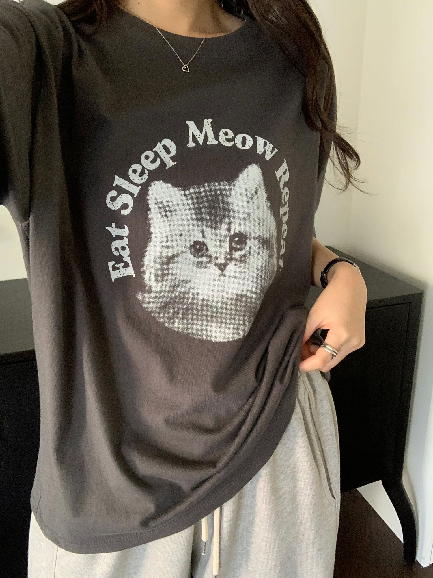 SATURDAY韓國代購女士新品推薦26春夏熱賣人氣時尚職業T恤SATURDAYT恤