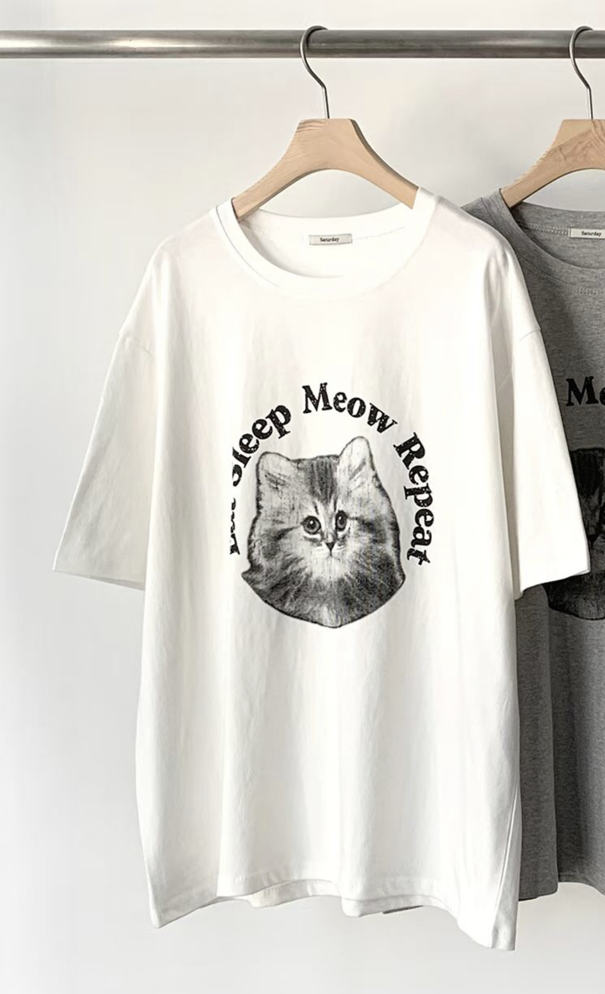 SATURDAY韓國代購女士新品推薦26春夏熱賣人氣時尚職業T恤SATURDAYT恤圖色1