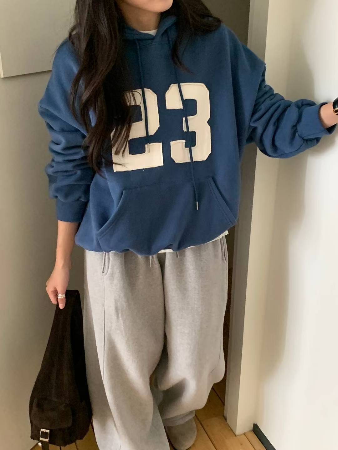 SATURDAY東大門實拍女士新款真品人氣休閑熱賣推薦衛衣兜帽SATURDAY衛衣圖色3