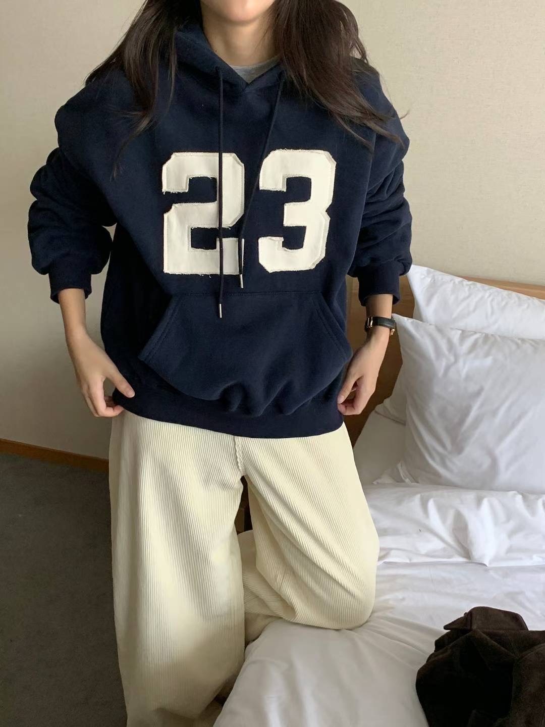 SATURDAY東大門實拍女士新款真品人氣休閑熱賣推薦衛衣兜帽SATURDAY衛衣圖色4