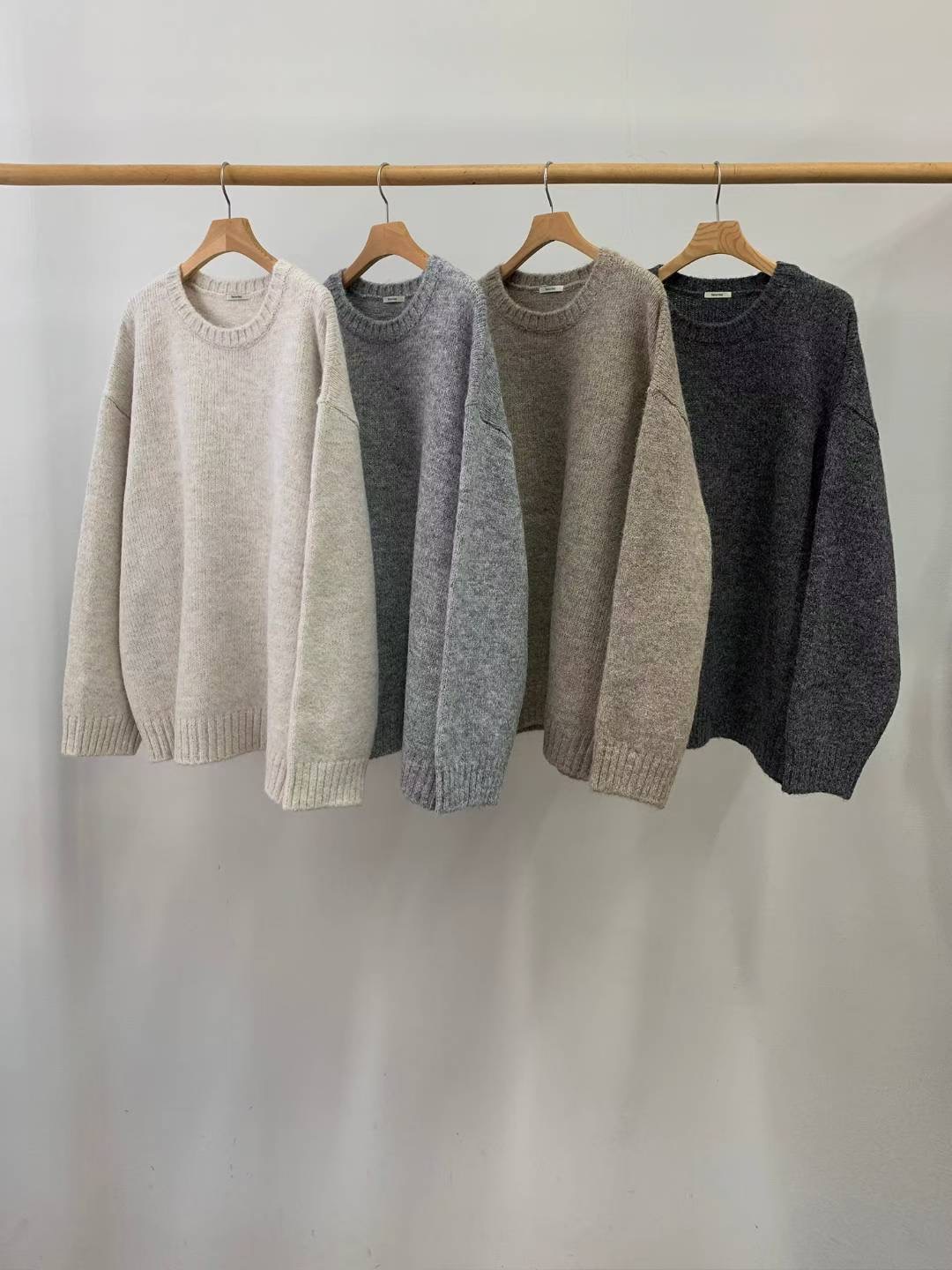 SATURDAY韓國代購女裝新品時尚26春夏熱賣人氣休閑真品毛衣SATURDAY毛衣圖色3左三色