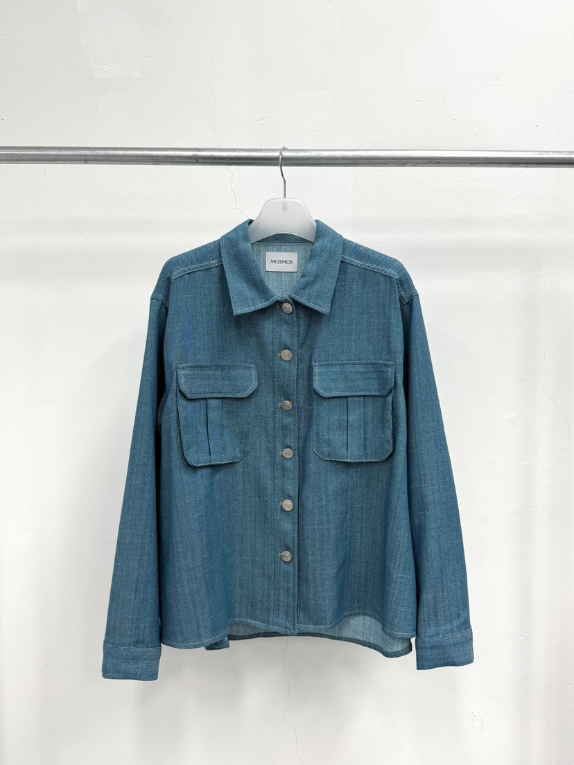 MOSMOS韓國代購女士新品時尚人氣職業26春夏真品襯衫蕾絲衫MOSMOS襯衫/蕾絲衫圖色1