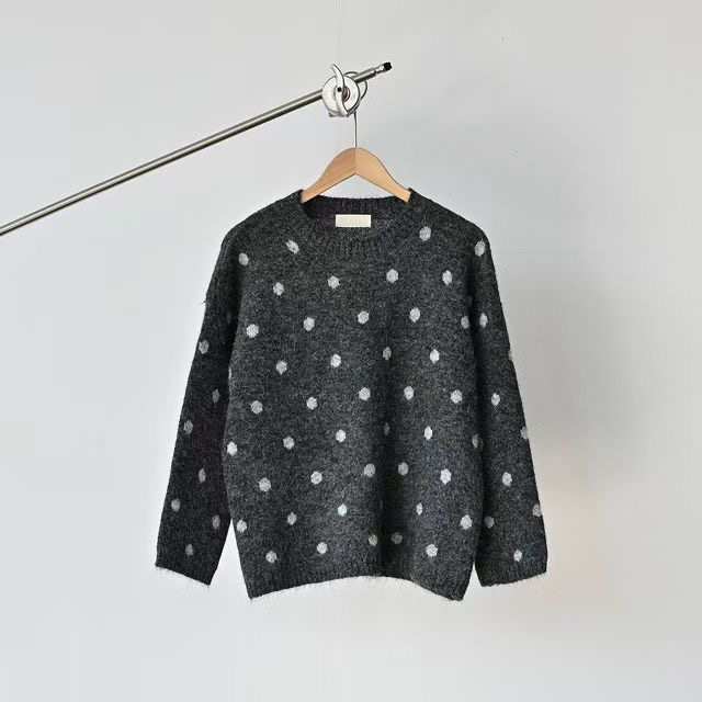 VIVACITY韓國直郵女裝新款休閑熱賣真品職業針織衫不含圍巾VIVACITY針織衫圖色3