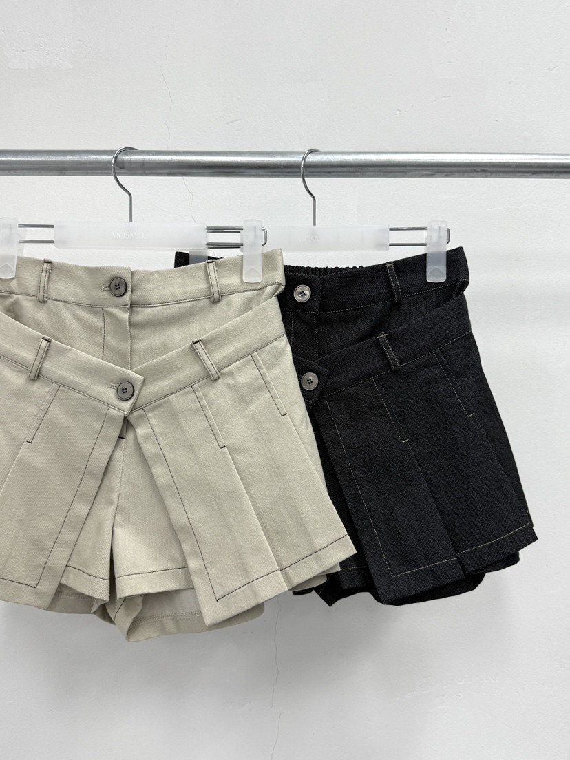 MOSMOS韓國代購女士新品真品推薦人氣時尚職業休閑熱賣短褲MOSMOS短褲