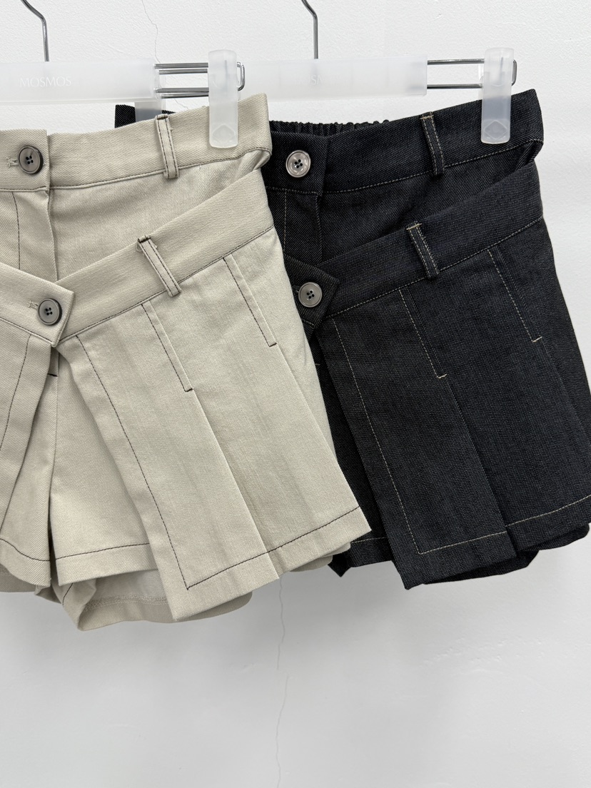 MOSMOS韓國代購女士新品真品推薦人氣時尚職業休閑熱賣短褲MOSMOS短褲