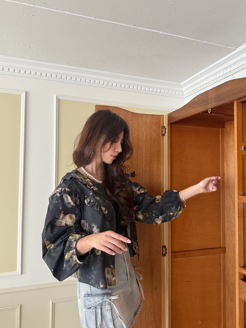 MOSMOS東大門實拍女裝新款休閑26春夏時尚人氣襯衫蕾絲衫MOSMOS襯衫/蕾絲衫