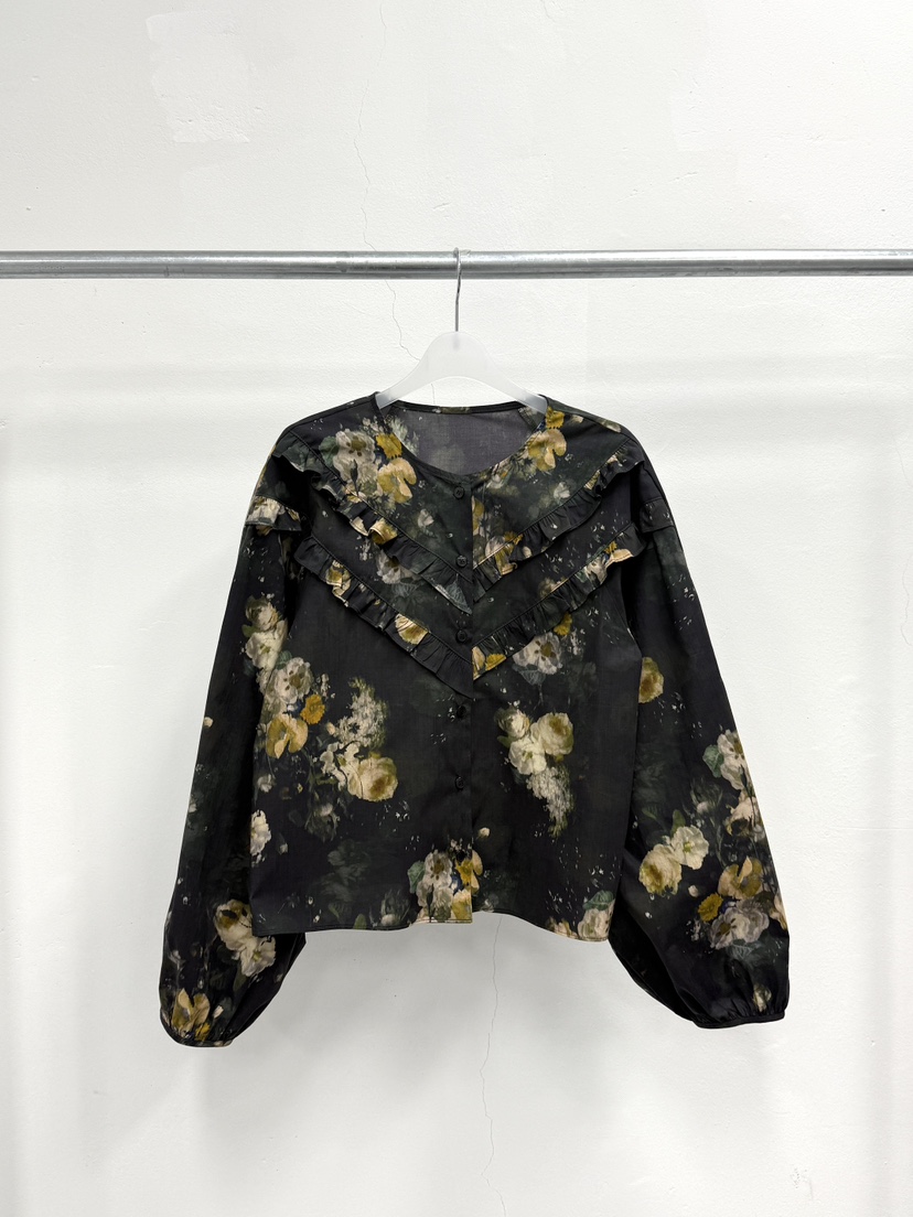 MOSMOS東大門實拍女裝新款休閑26春夏時尚人氣襯衫蕾絲衫MOSMOS襯衫/蕾絲衫圖色2