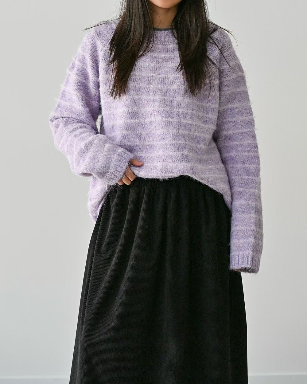 VIVACITY韓國直郵女裝新款熱賣26春夏時尚針織衫不含圍巾VIVACITY針織衫圖色2