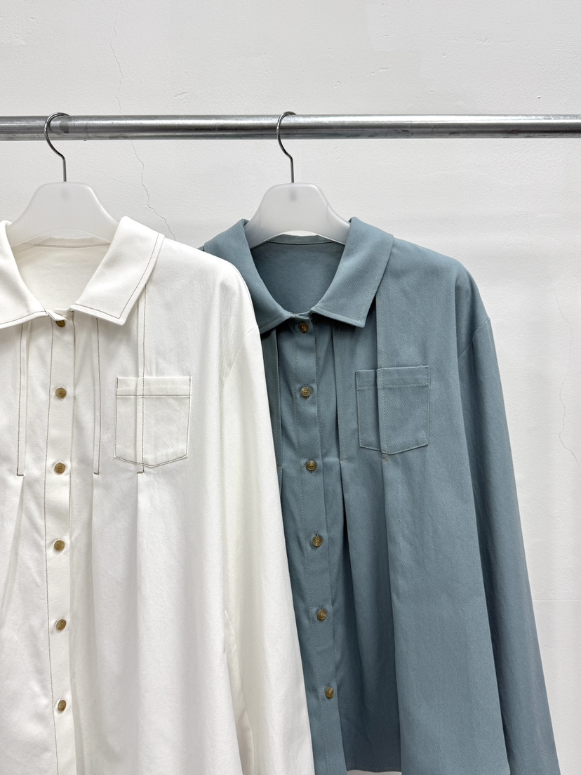 MOSMOS韓國代購女士新品休閑熱賣人氣真品襯衫蕾絲衫褶裥MOSMOS襯衫/蕾絲衫