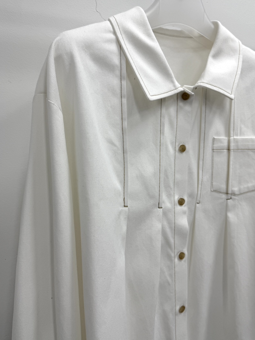 MOSMOS韓國代購女士新品休閑熱賣人氣真品襯衫蕾絲衫褶裥MOSMOS襯衫/蕾絲衫