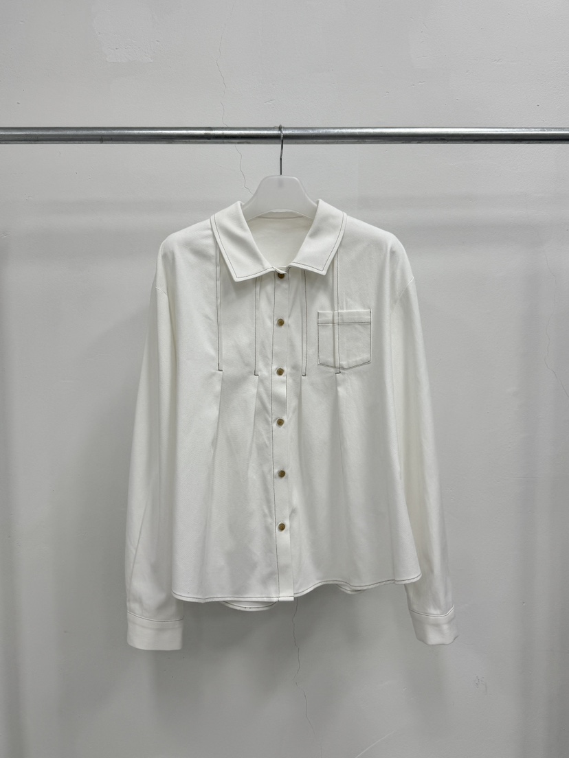 MOSMOS韓國代購女士新品休閑熱賣人氣真品襯衫蕾絲衫褶裥MOSMOS襯衫/蕾絲衫圖色1