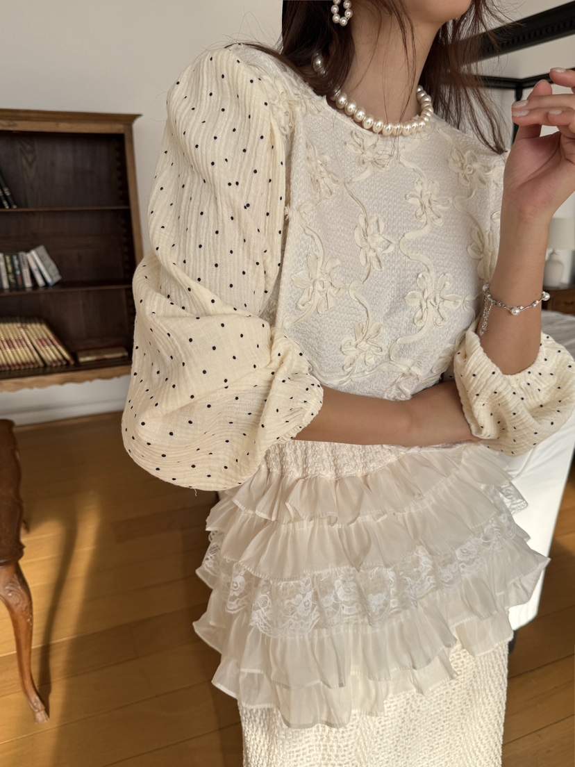 MOSMOS韓國代購女士新款休閑26春夏推薦時尚熱賣襯衫蕾絲衫MOSMOS襯衫/蕾絲衫