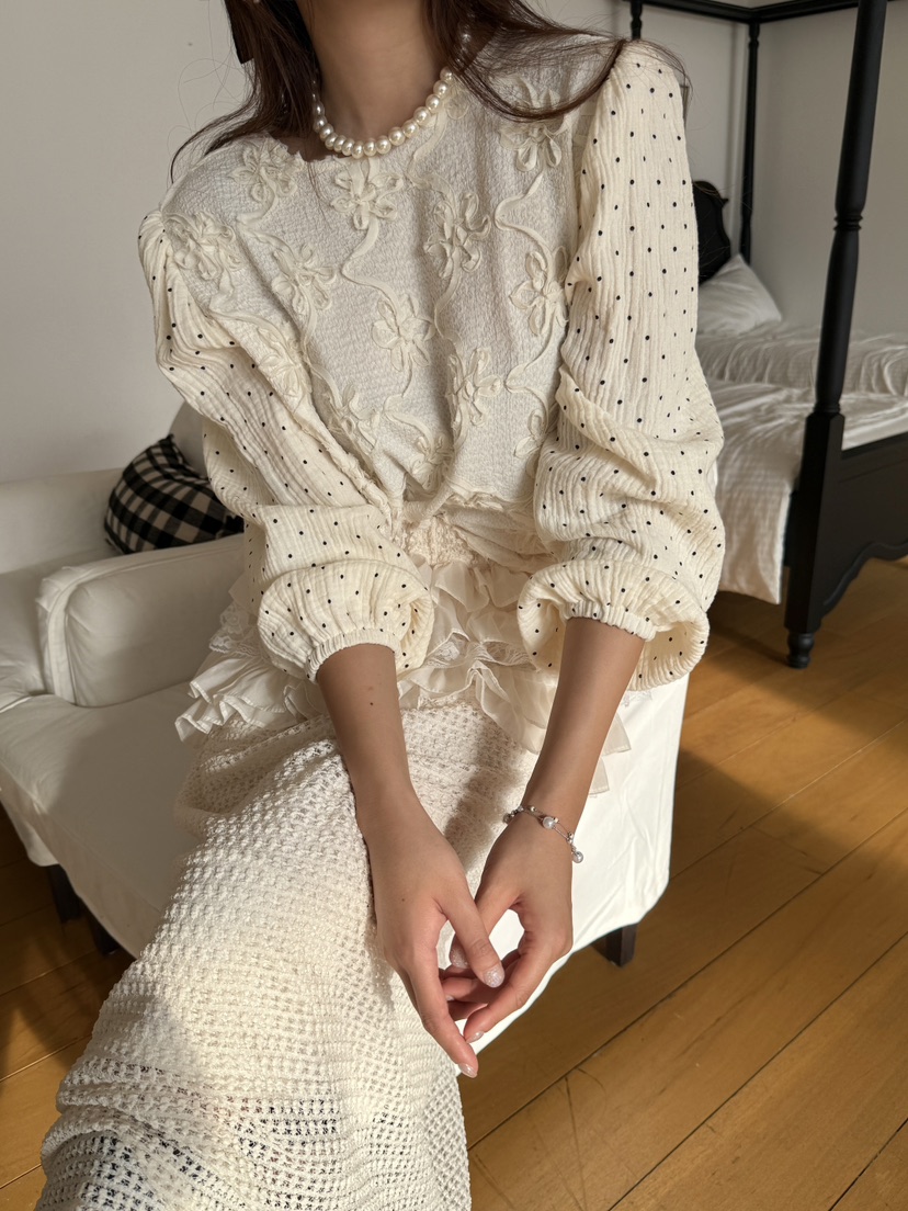 MOSMOS韓國代購女士新款休閑26春夏推薦時尚熱賣襯衫蕾絲衫MOSMOS襯衫/蕾絲衫