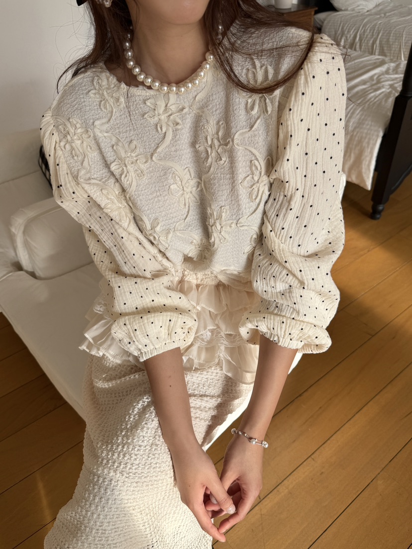 MOSMOS韓國代購女士新款休閑26春夏推薦時尚熱賣襯衫蕾絲衫MOSMOS襯衫/蕾絲衫