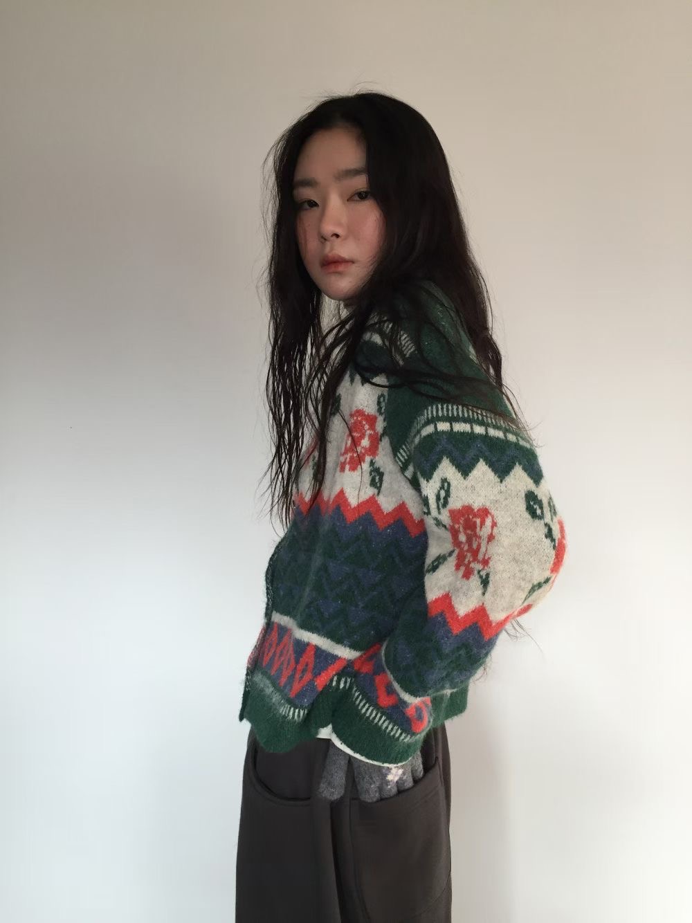 VIVACITY東大門直郵女士新品職業休閑推薦熱賣針織衫開衫VIVACITY針織衫